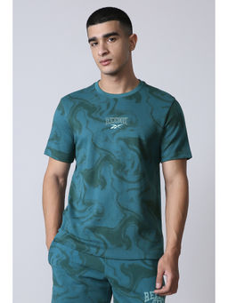 Reebok - Teal Men T-Shirt