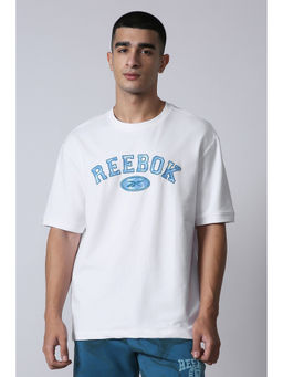 Reebok - White Men T-Shirt