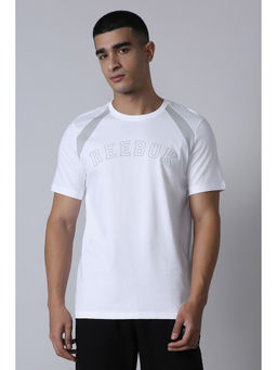 Reebok - White Men T-Shirt