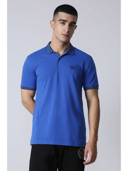 Reebok - Blue Men Polo T-Shirt