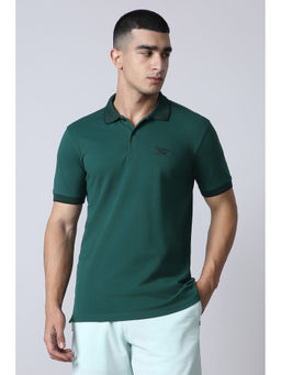 Reebok - Green Men Polo T-Shirt