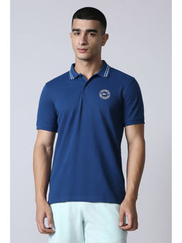 Reebok - Blue Men Polo T-Shirt