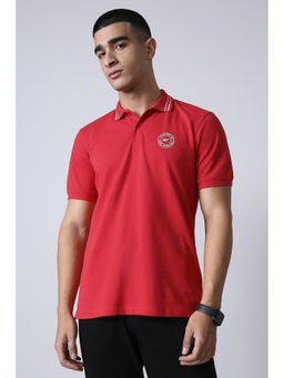 Reebok - Red Men Polo T-Shirt