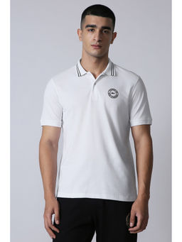 Reebok - White Men Polo T-Shirt