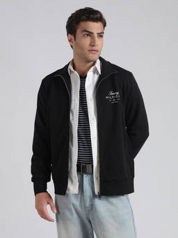 Tommy Hilfiger - Logo Regular Fit Cotton Bomber Jacket