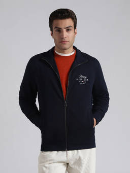 Tommy Hilfiger - Logo Regular Fit Cotton Bomber Jacket
