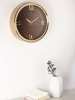 De Maison Decor - Luxe Woodcraft Wall Clock