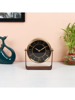 De Maison Decor - Mitsuki Black Table Clock