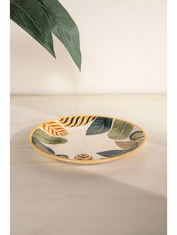 Freedom Tree - Quemon Handpainted Ceramic Rice Platter