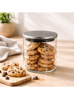 NFI Essentials - Transparent Spice Glass Jar Container