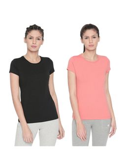 Bodycare - Bodyactive Pack Of 2 Women'S Tshirt - Multi-Color