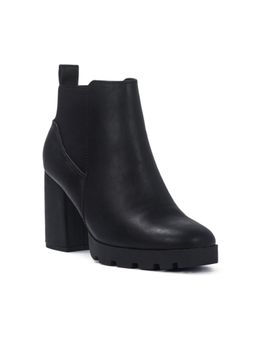 London Rag - Solid Black Chelsea Boots