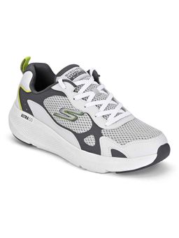 SKECHERS - Men Go Run Elevate White Lace Up Running Shoes