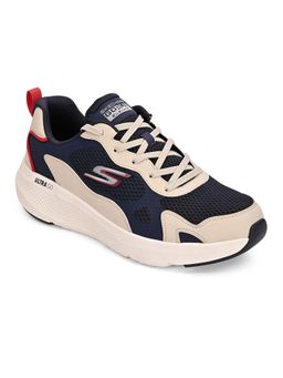 SKECHERS - Men Go Run Elevate Black Lace Up Running Shoes