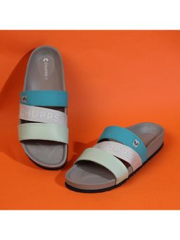 Chupps - Women'S Amora Steel Blue Sliders