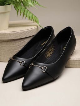 Van Heusen - Women'S Black Ballerinas