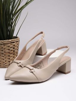 Van Heusen - Women'S Beige Heel Sandals