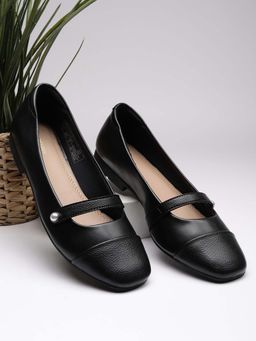 Van Heusen - Women'S Black Ballerinas