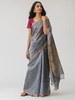 Fabindia - Silk Woven Chanderi Sari