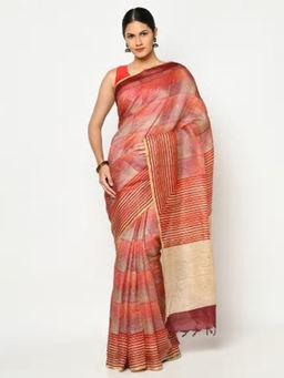 Fabindia - Silk Kota Printed Sari