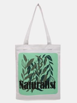 VERO MODA - Women Printed Green Tote Bag