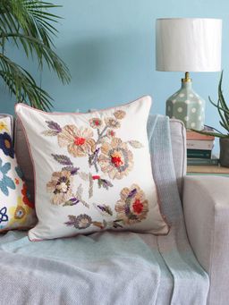 The Wishing Chair - All In Bloom Embroidered Cushion Cover