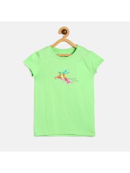 MINI KLUB - Kids Girls Green Knit Top