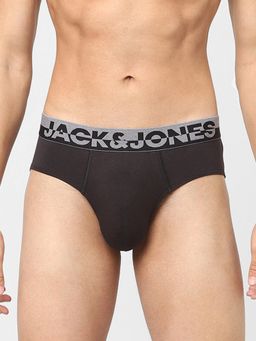Jack & Jones - Black, Red, Blue Solid Briefs