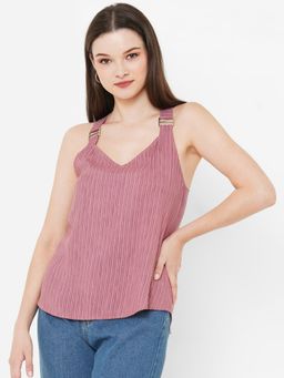 MISH - Women Pink Stripes Top