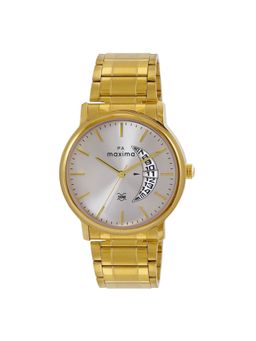 PA Maxima - Attivo Analog Watch for Men in Silver Dial Color