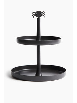 H&M - Black Halloween two-tiered serving tray