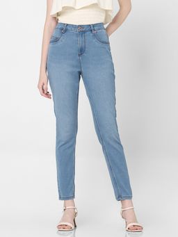 VERO MODA - Light Blue High Rise Skinny Fit Jeans