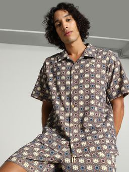 Puma - Classics Relaxed Fit Printed Casual Shirt