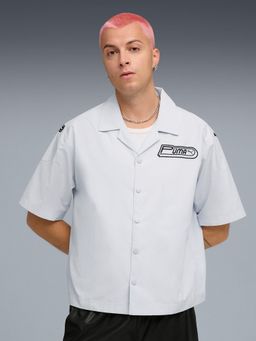 Puma - FUTURE ARCHIVE Boxy Printed Casual Shirt