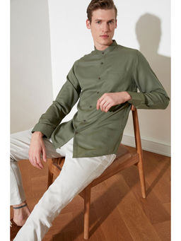 Trendyol - Man Khaki Casual Shirt