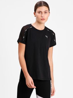 Puma - Logo Boyfriend Womens Training Relaxed T-Shirt