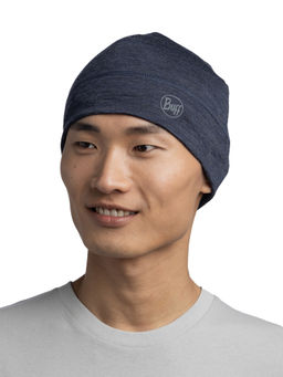 Buff - Unisex Blue Merino Lightweight Solid Beanie
