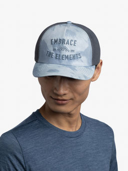 Buff - Unisex Grey Explore Trucker Summer Hiking Trekking Biking Cycling Running Cap (L/XL)