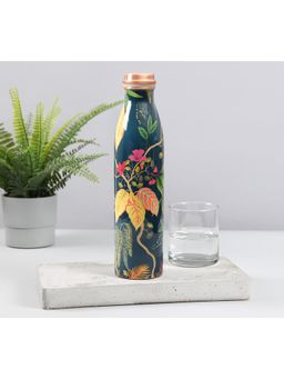 India Circus by Krsnaa Mehta - Navy Blue Nature Copper Bottle