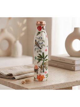 India Circus by Krsnaa Mehta - White Nature Copper Bottle