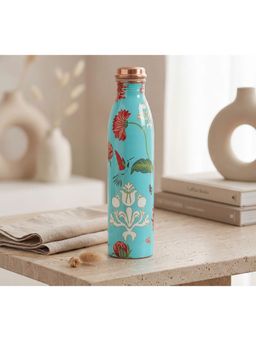 India Circus by Krsnaa Mehta - Blue Nature Copper Bottle