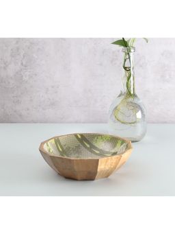 India Circus by Krsnaa Mehta - Multi-Color Nature Wood Bowl
