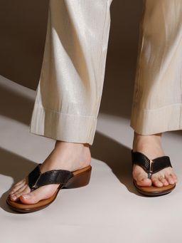 Inc.5 - Womens Golden Casual Block Heel Sandals