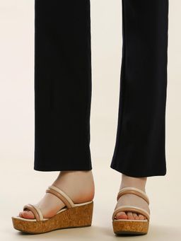 Inc.5 - Womens Peach Casual Round Toe Wedges Sandals