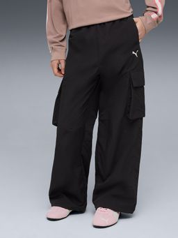 Puma - Youth Relaxed Woven Cargo Pants