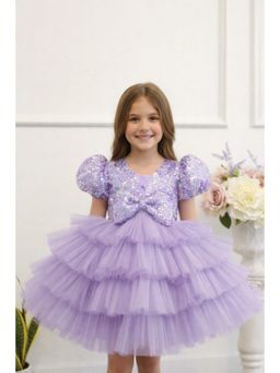 Foreverkidz - Orchid Elegance Frilly Frock