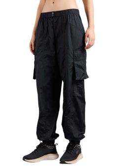SKECHERS - Black Nylon Tapered Cargo Pant
