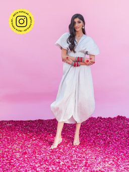 Urban Suburban - Silver Red Carpet Dress