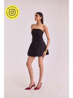 Urban Suburban - Black Strapless Short Dress