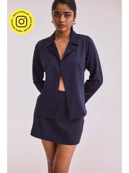 Urban Suburban - Blue Satin Shirt